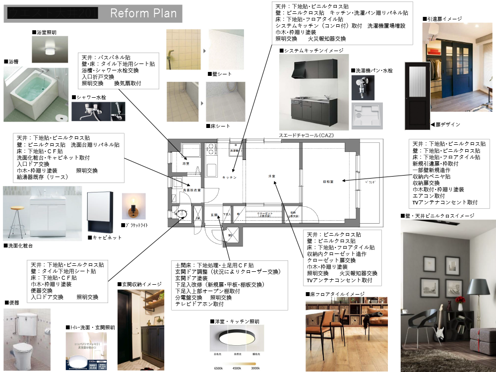 賃貸物件リフォームプレゼンテーション